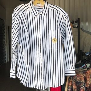 Vtg 80-s Huntington Ridge embroidery shirt blouse